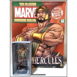Eaglemoss 1:16 Classic Marvel Figurine‎ w/Book: Hercules #68